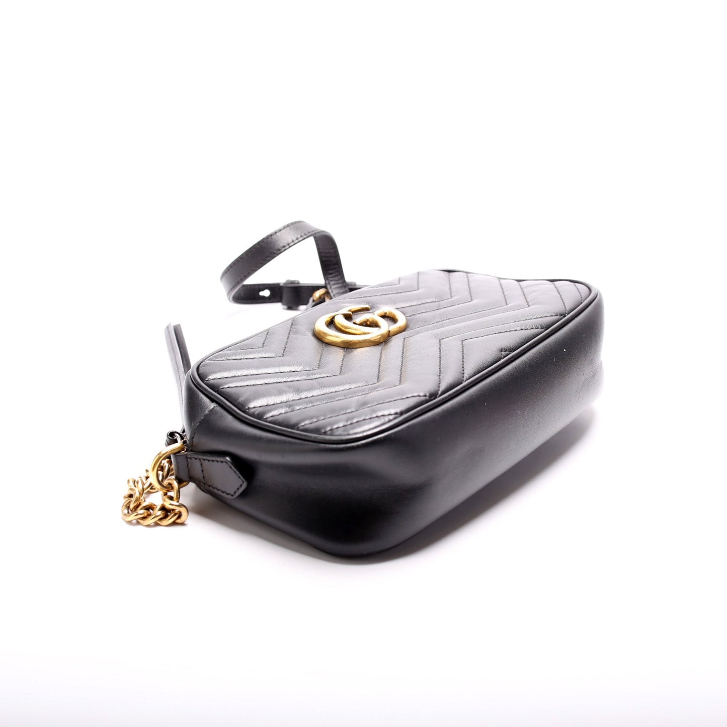 447632 Marmont Small Leather Camera