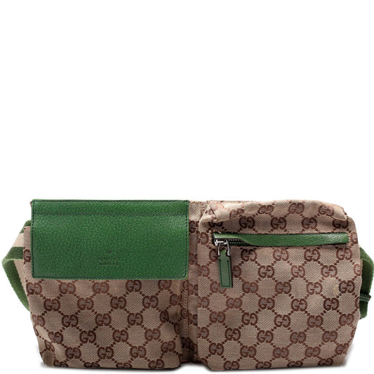 28566 GG Canvas Waist Bag