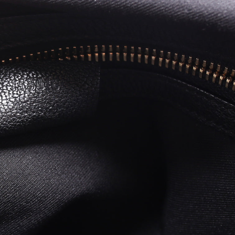 153016 Capri Web Chain Leather Shoulder Bag