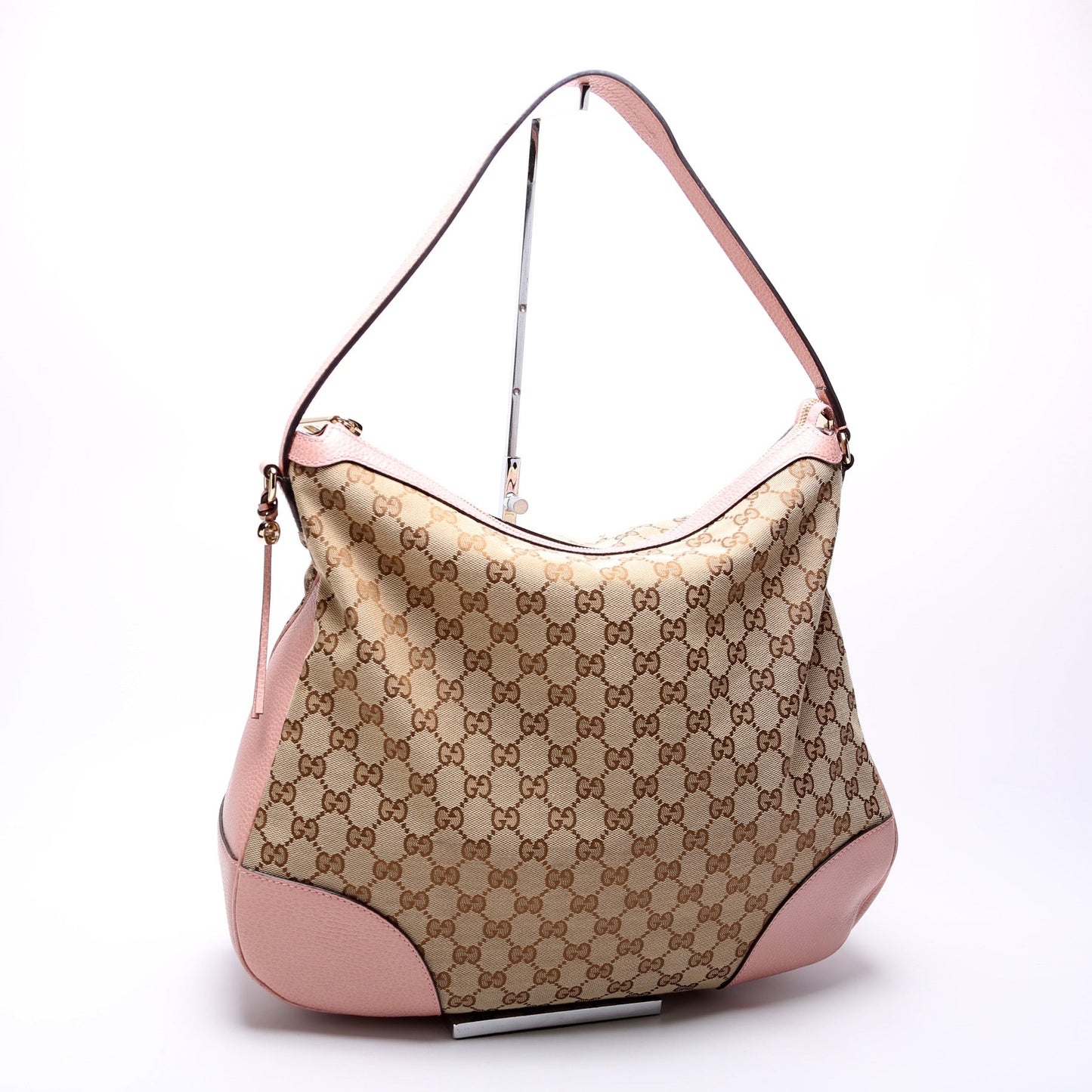 449244 GG Canvas Bree Hobo