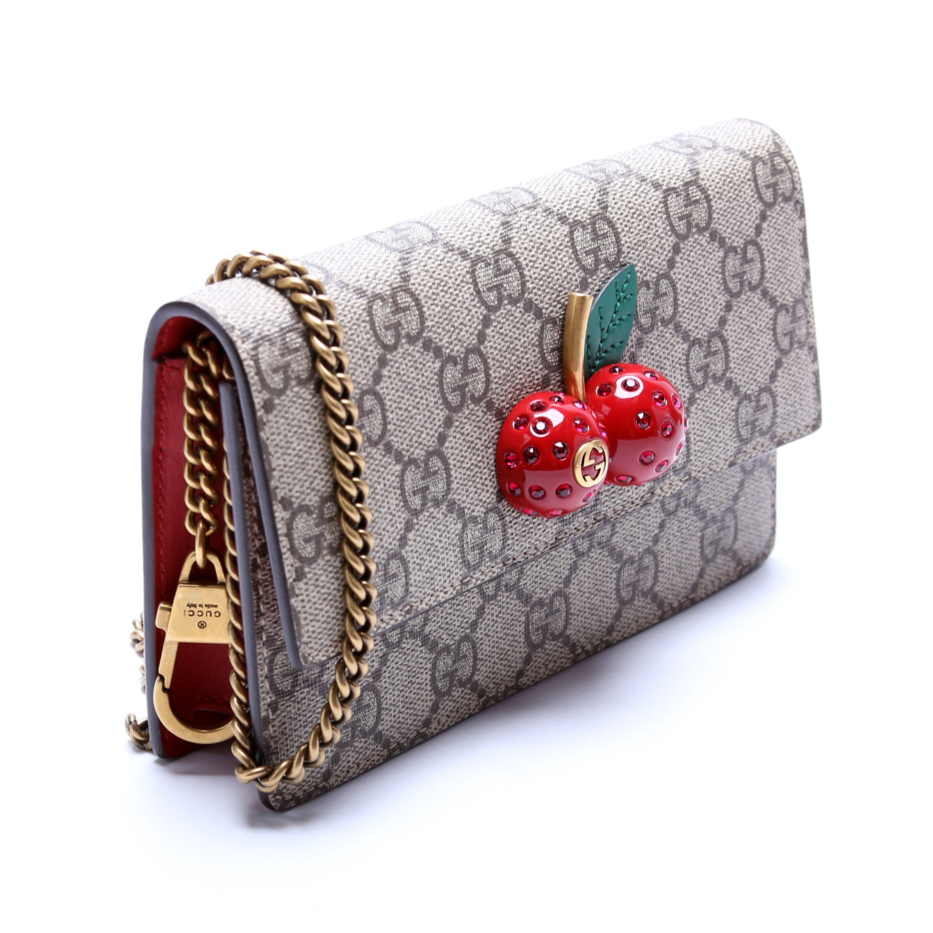 481291 GG Supreme Cherries Mini Bag