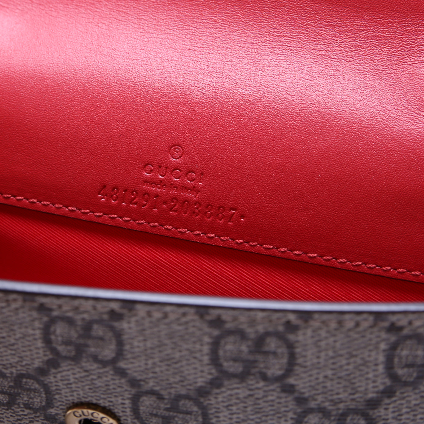 481291 GG Supreme Cherries Mini Bag