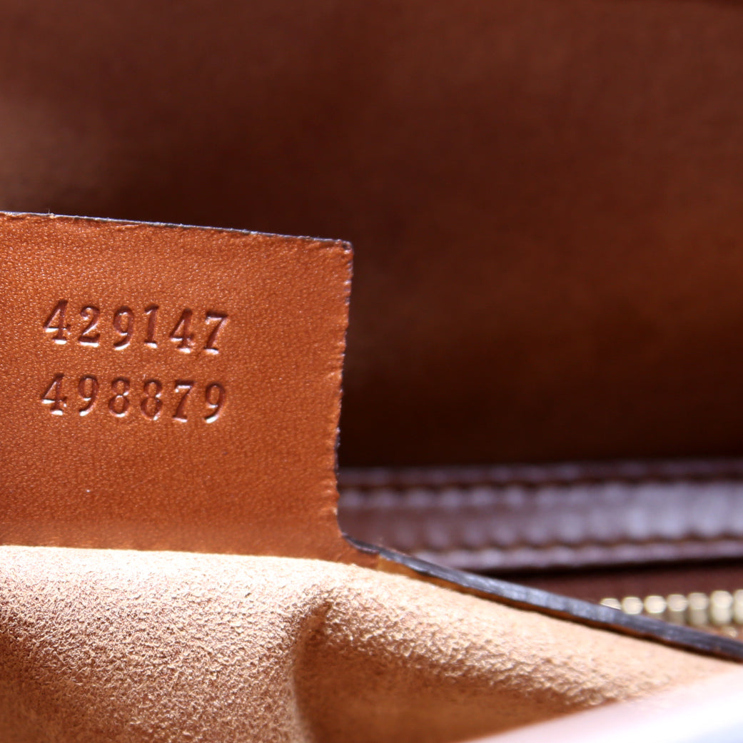 429147 GG Canvas Fold Over Tote