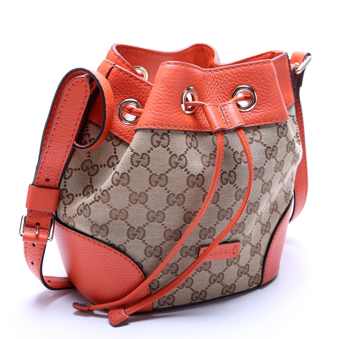 388704 GG Canvas Bucket Bag