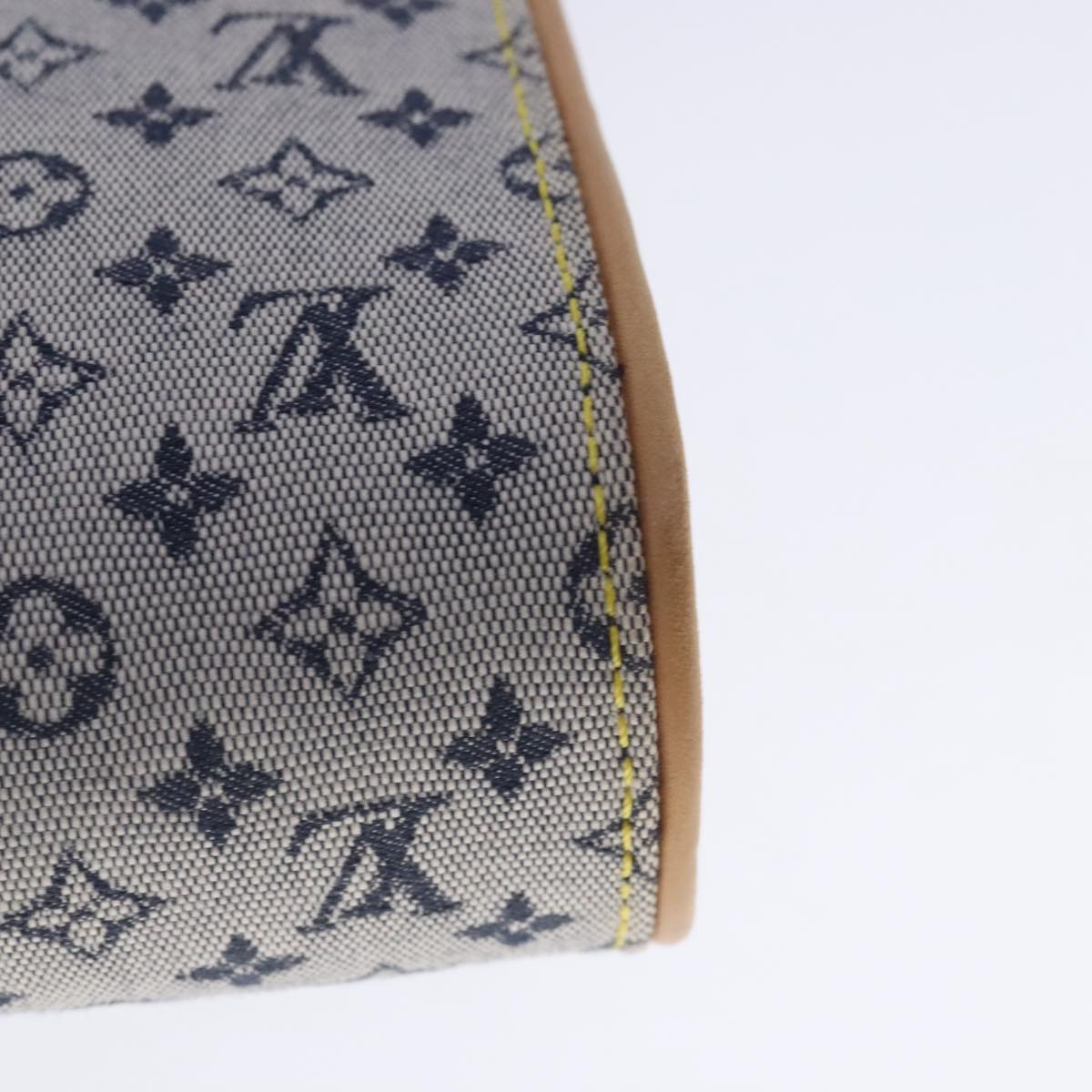 Louis Vuitton Camille Navy Canvas Shoulder Bag