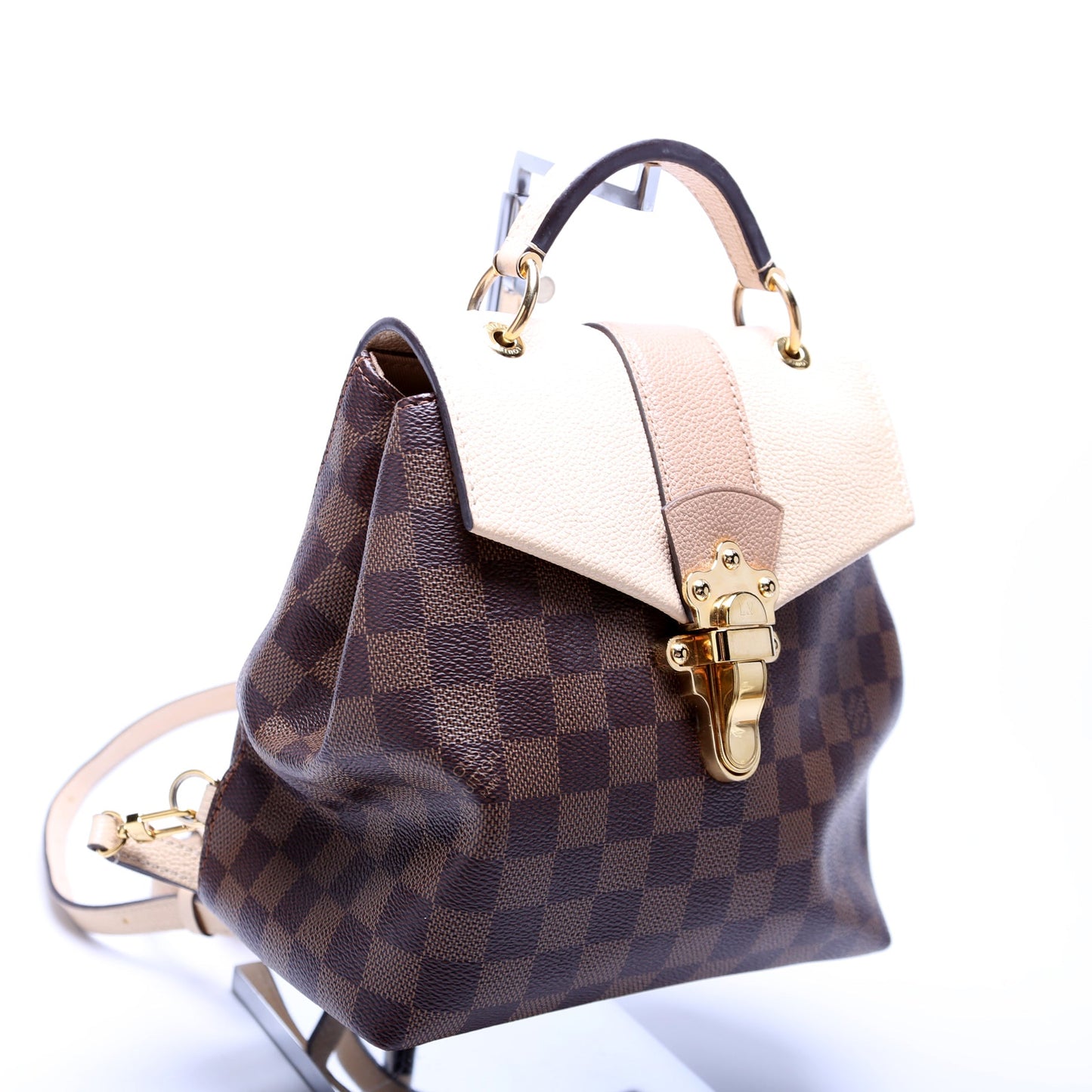 Clapton Backpack Damier Ebene