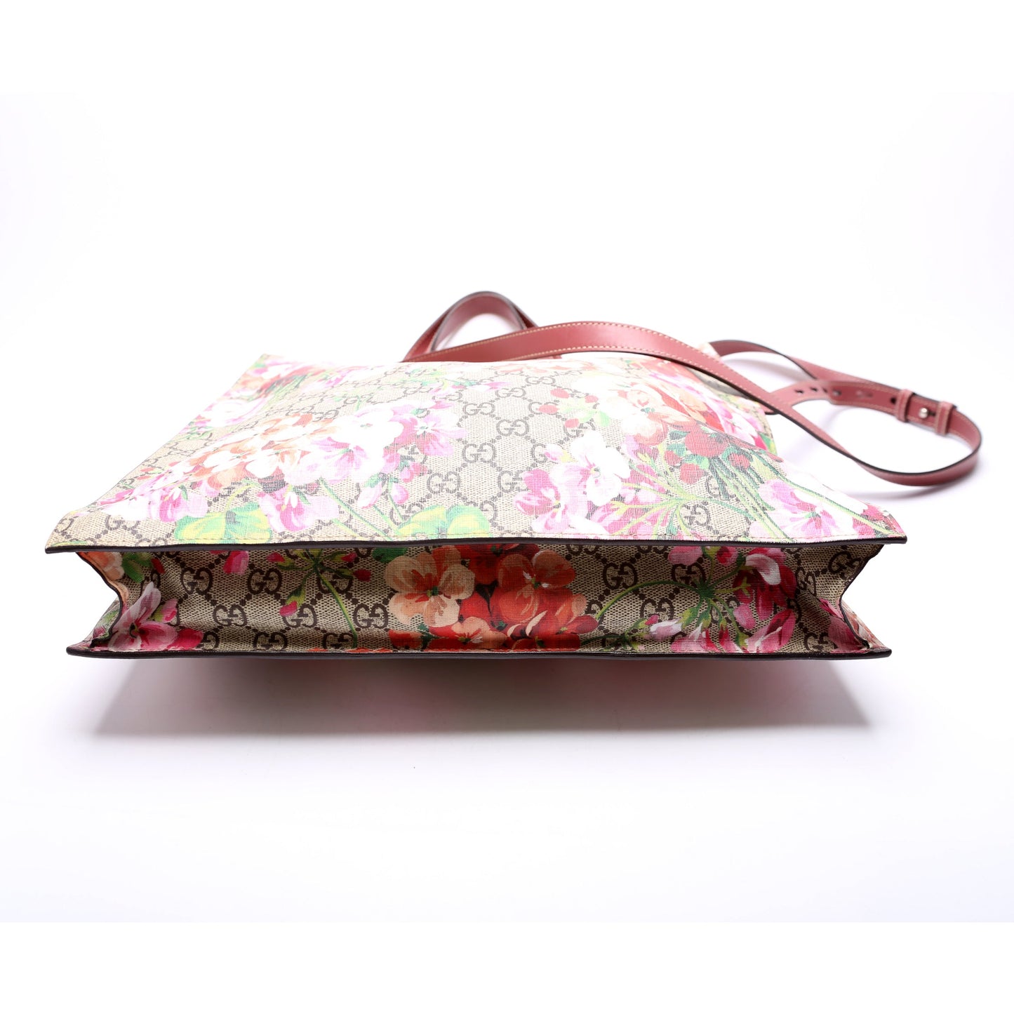 450950 Soft GG Supreme Blooms Vertical Tote