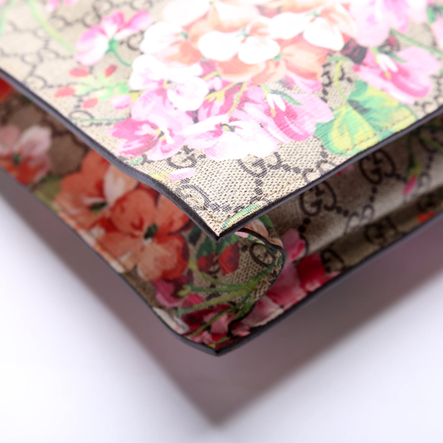 450950 Soft GG Supreme Blooms Vertical Tote