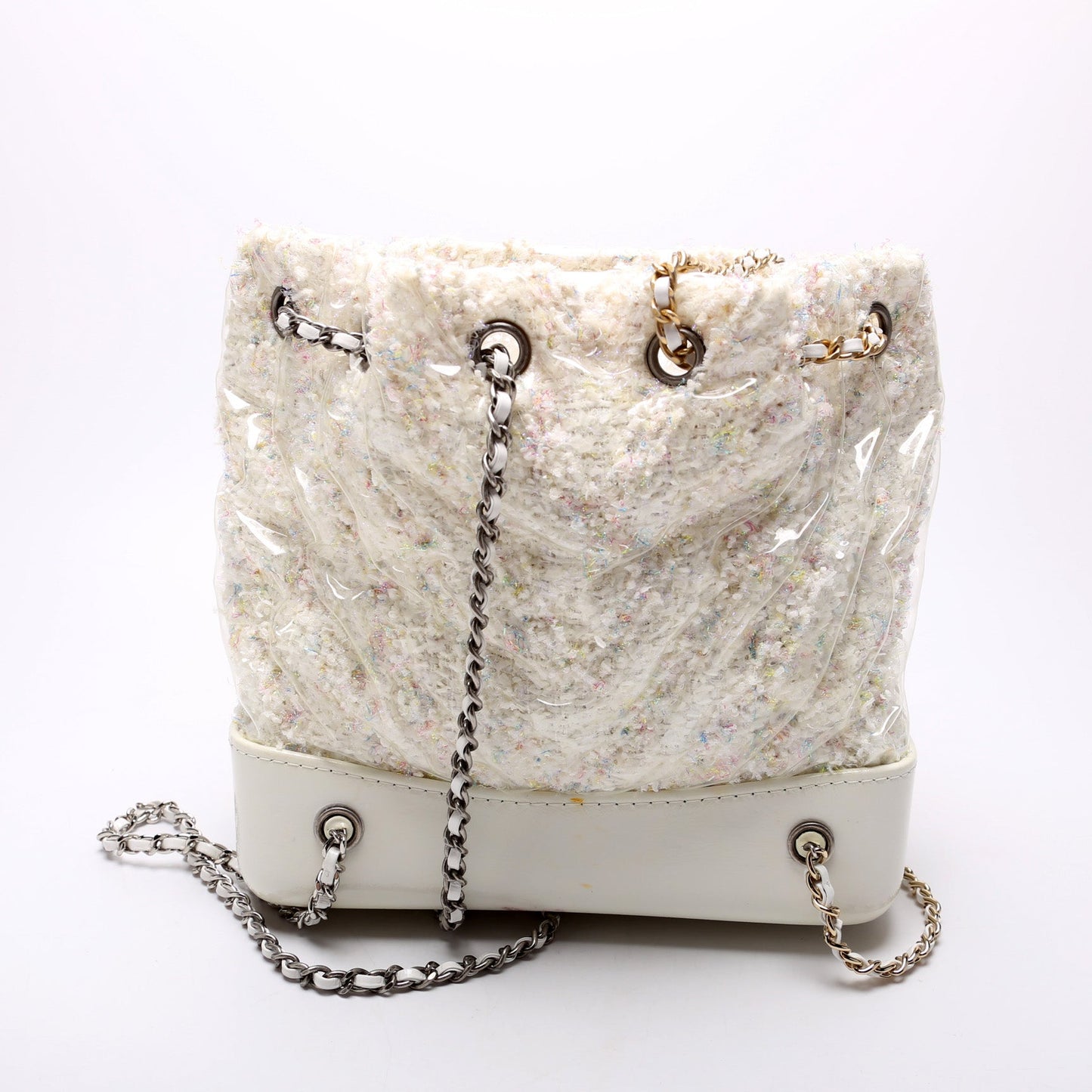 Gabrielle Backpack Small Quilted Tweed PVC 25M