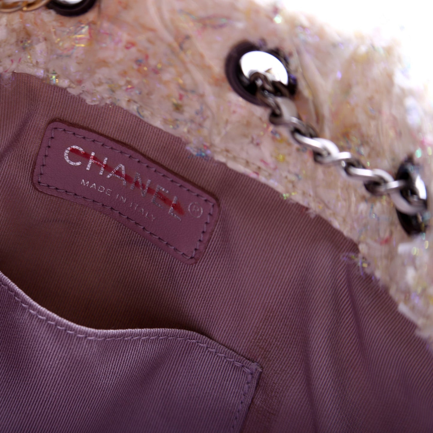 Gabrielle Backpack Small Quilted Tweed PVC 25M