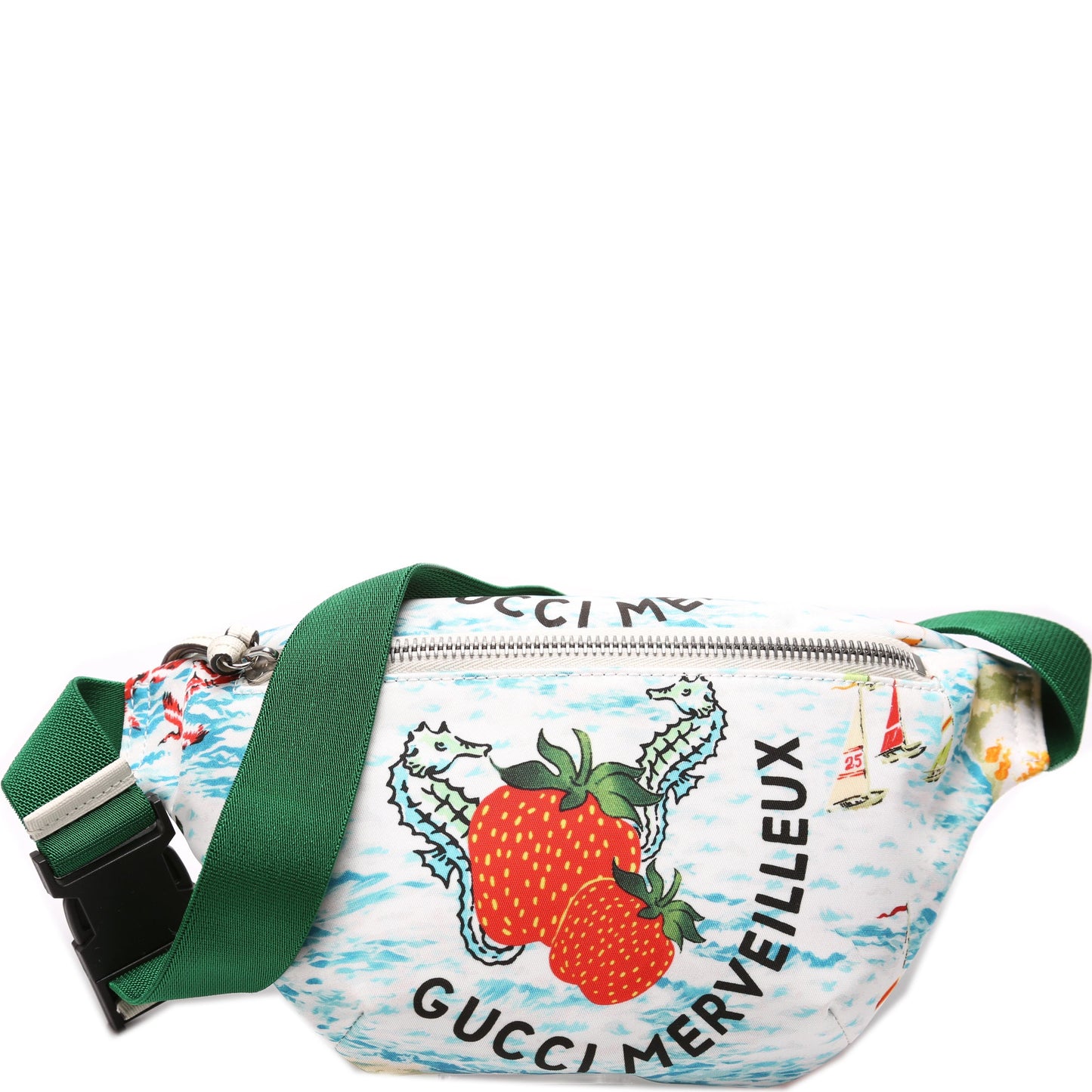 502095 GG Supreme Strawberry Belt Bag