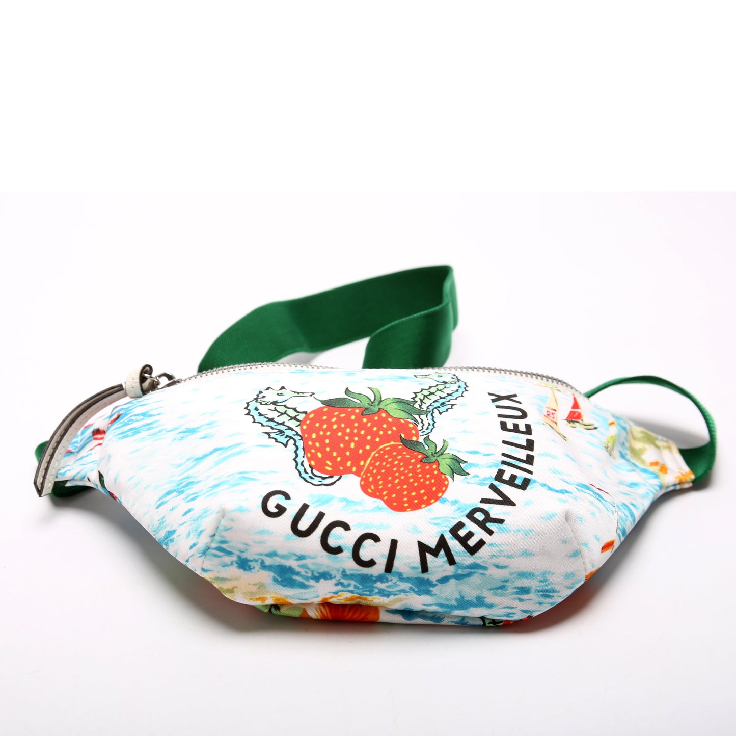 502095 GG Supreme Strawberry Belt Bag