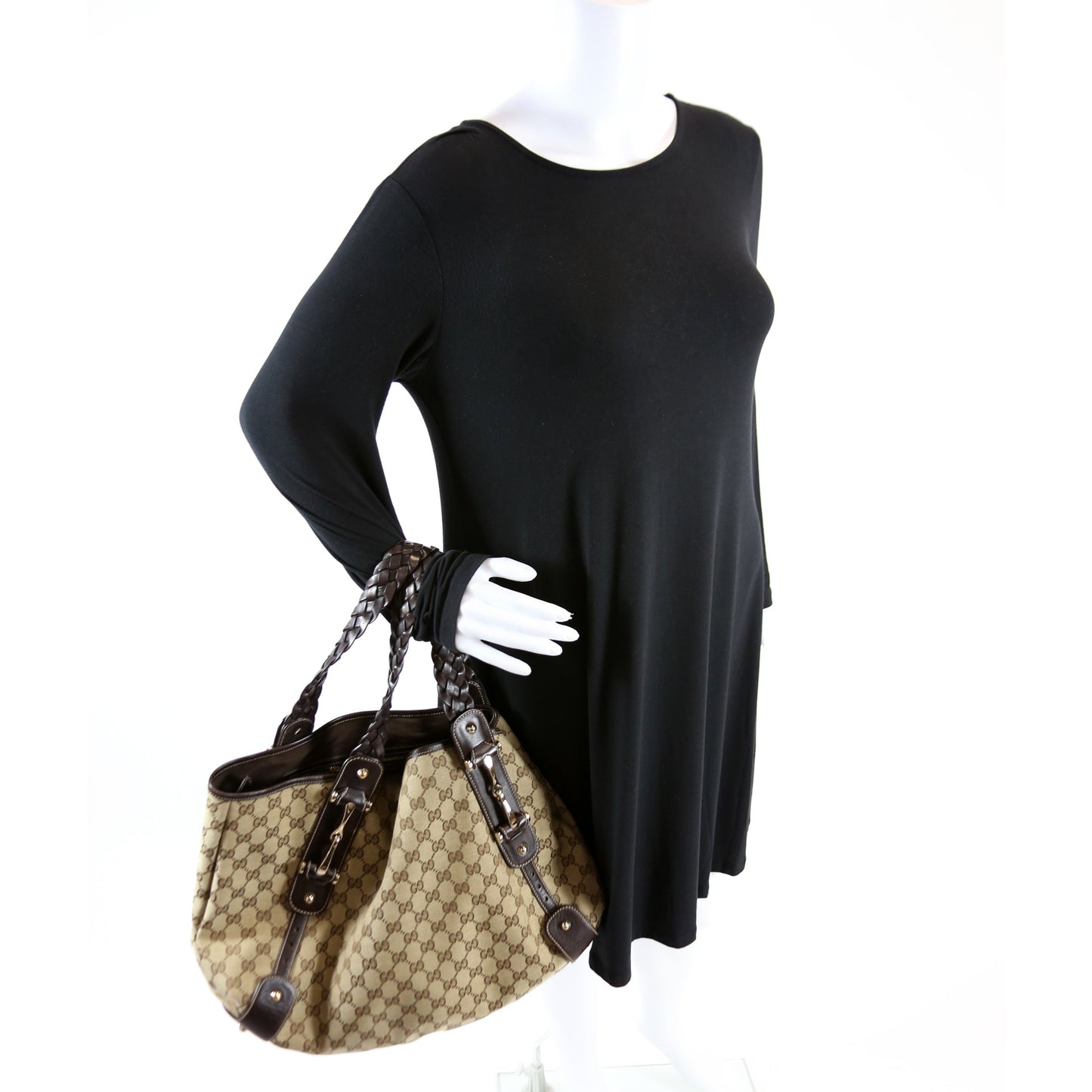 137621 GG Canvas Pelham Hobo