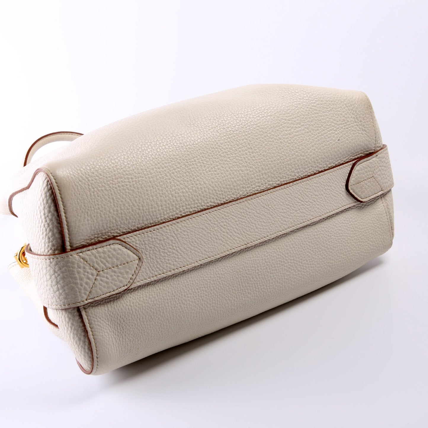 1BA127 Vitello Daino Center Zip 2-Way