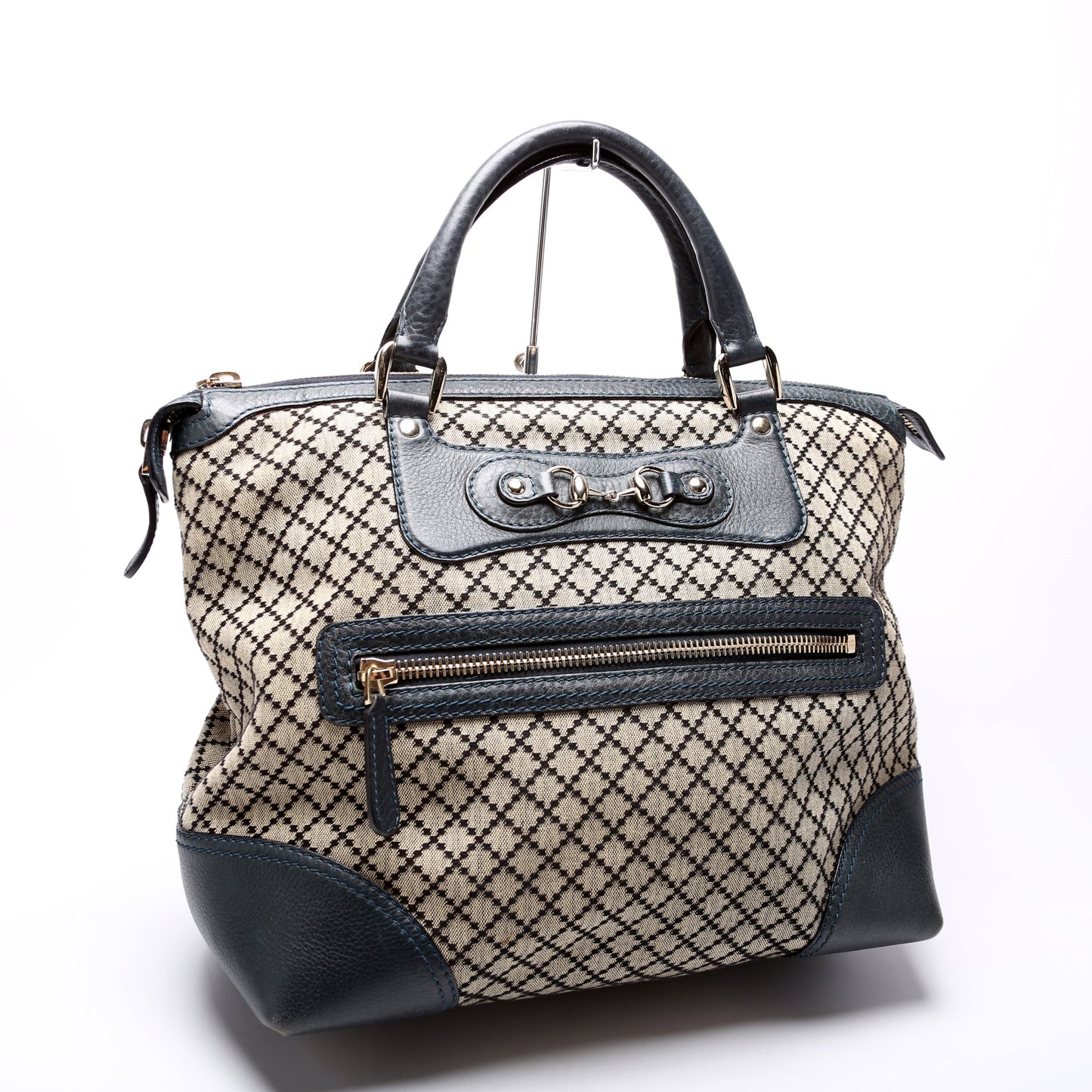 247283 Diamante Canvas Catherine Tote