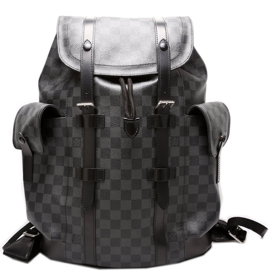Christopher MM Backpack Damier Graphite