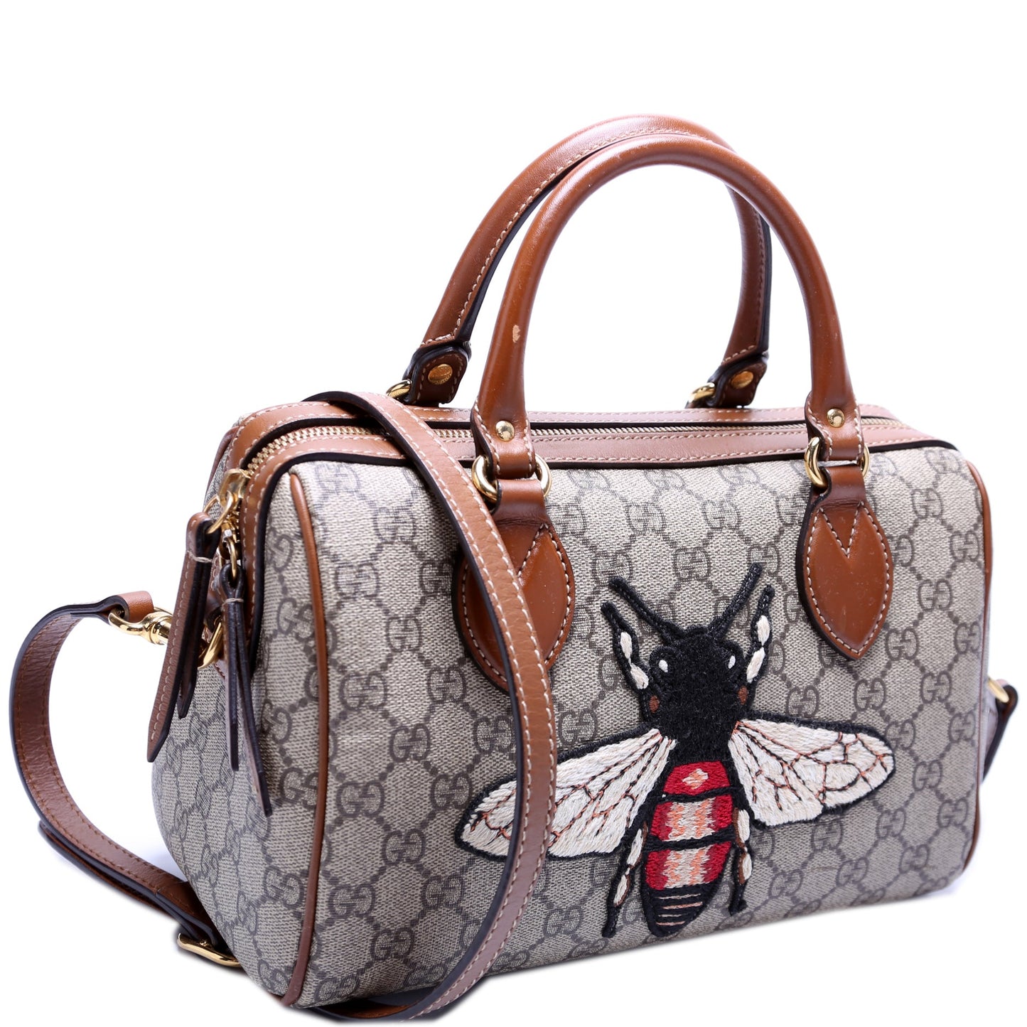 409429 GG Supreme Boston Bag