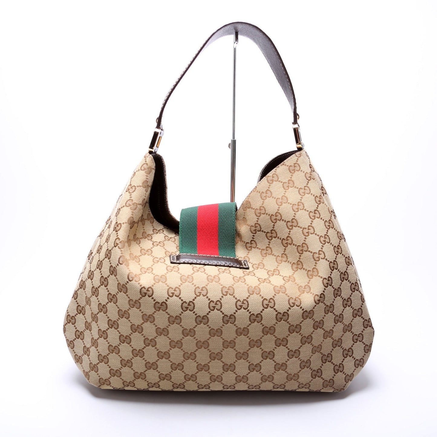 211933 GG Canvas Web Hobo