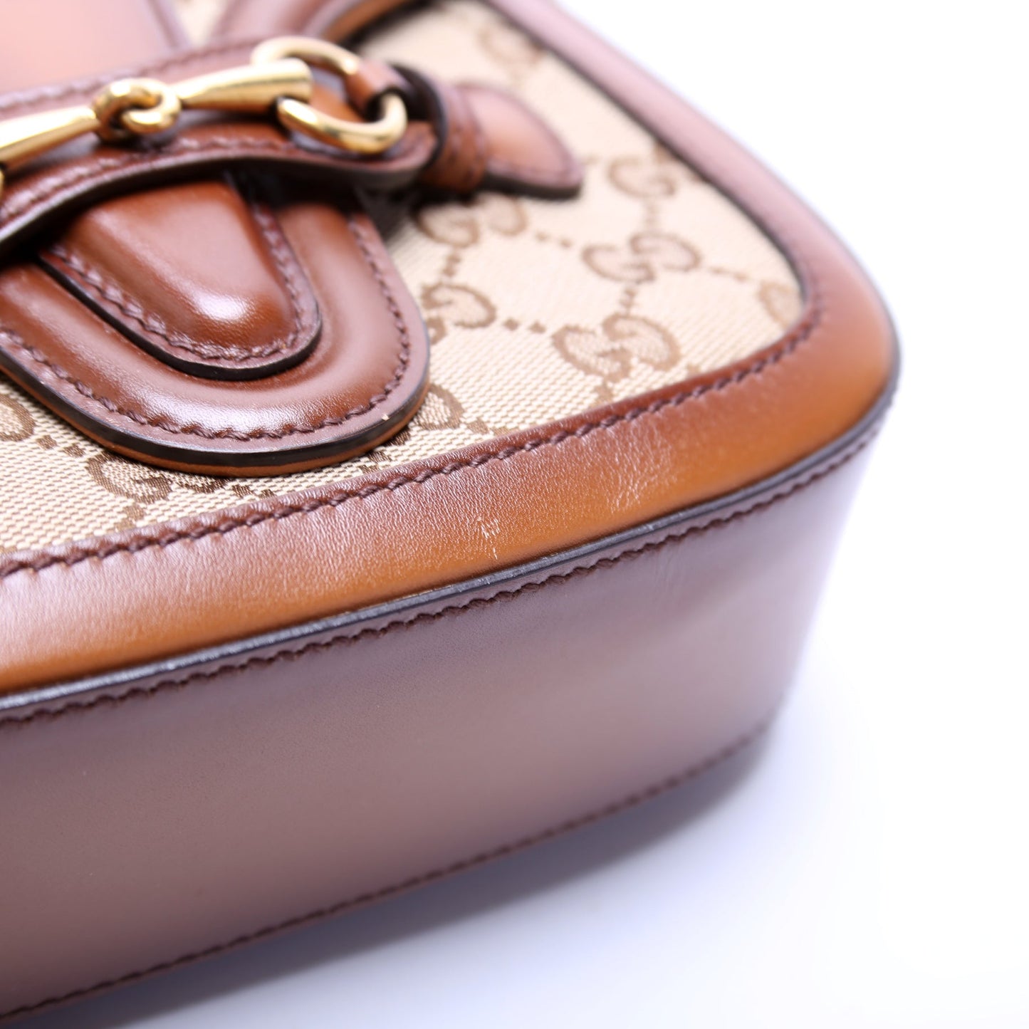 384821 GG Canvas Lady Web Small Shoulder Bag