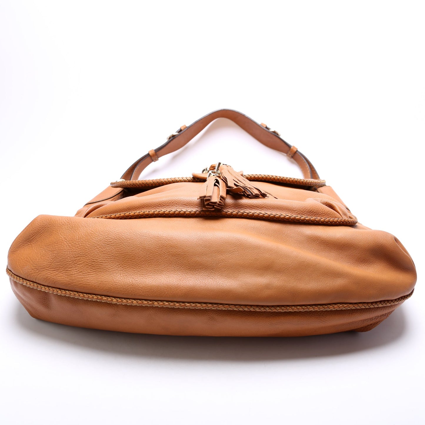 257021 Leather Marrakech Flap Hobo