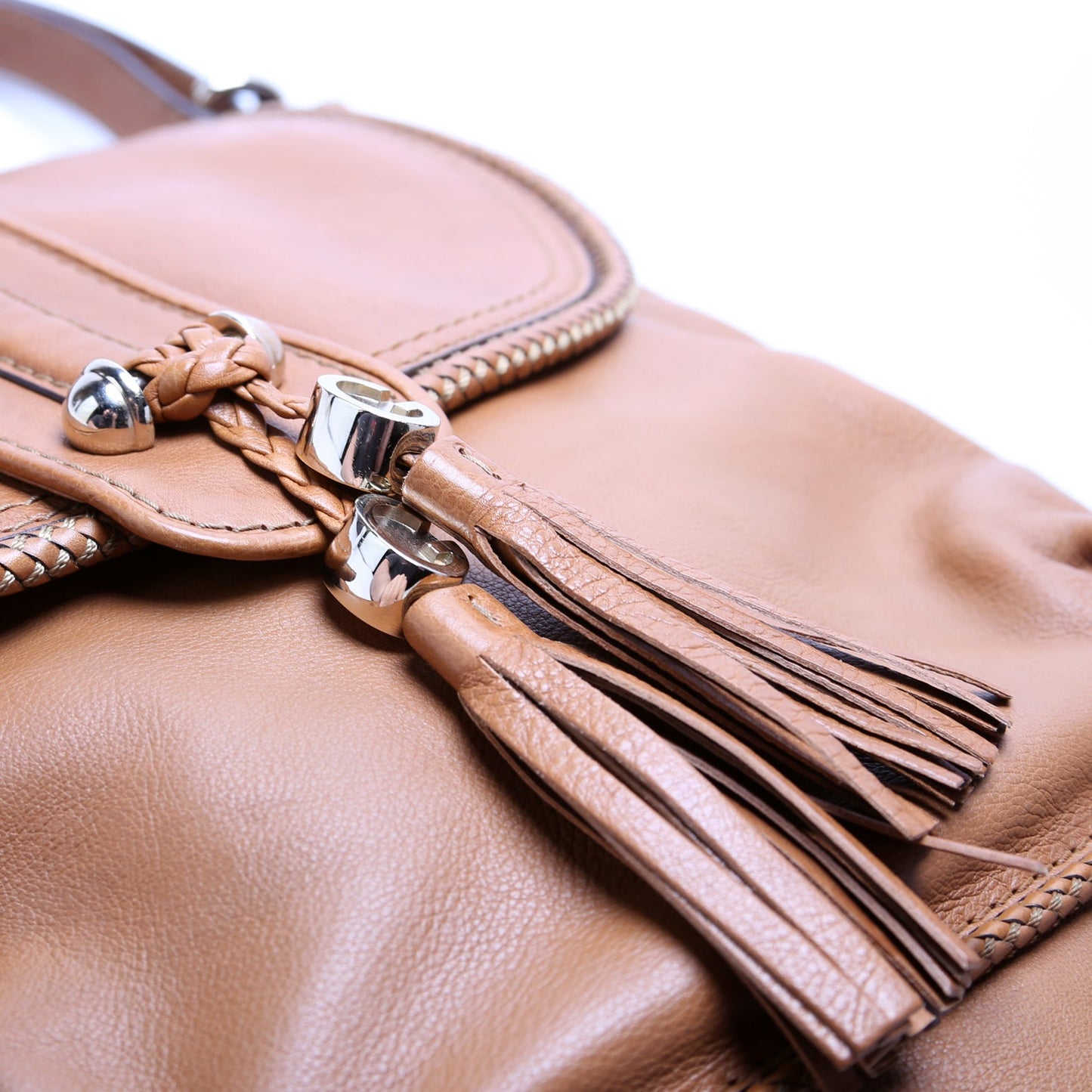 257021 Leather Marrakech Flap Hobo