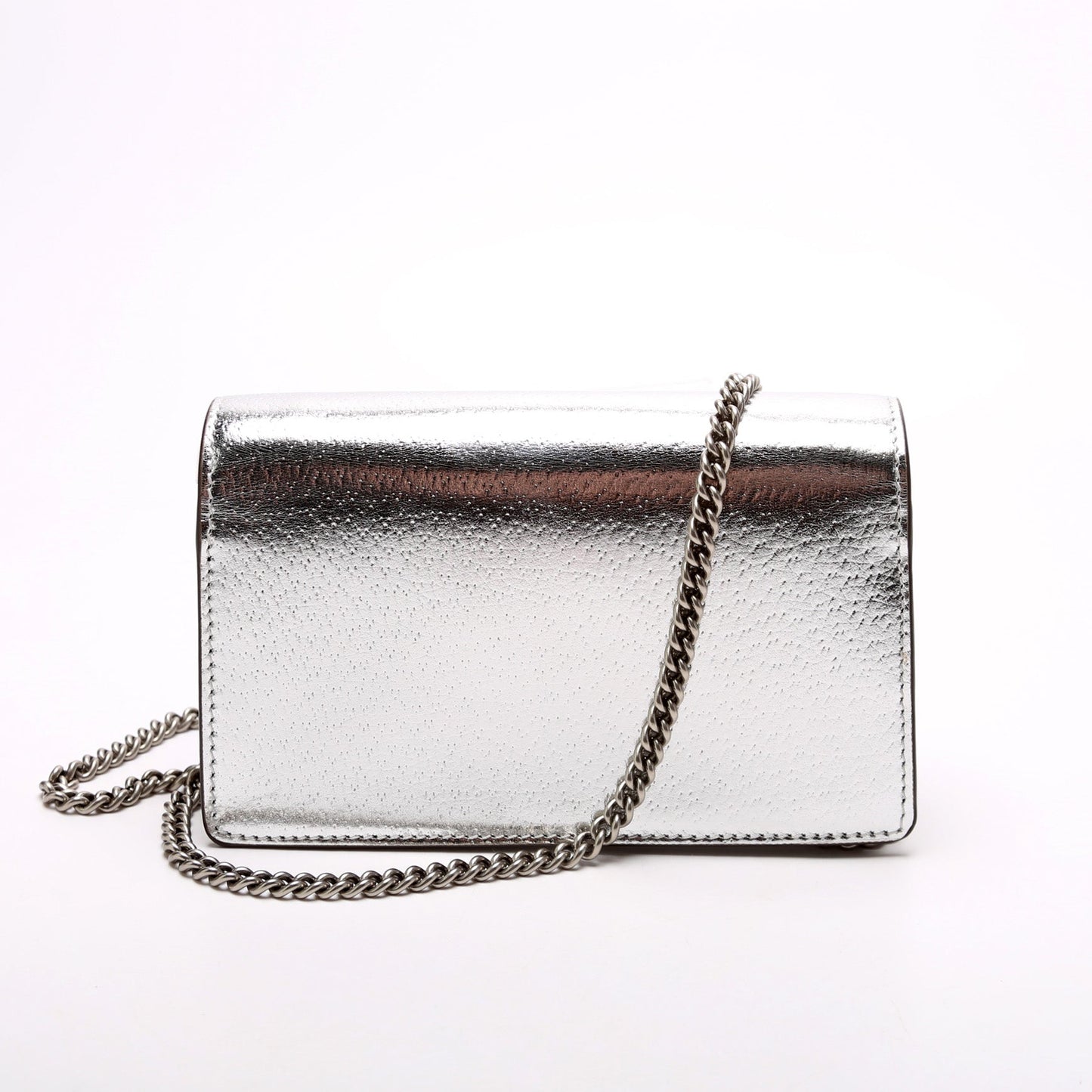 476432 Dionysus Metallic Leather Super Mini