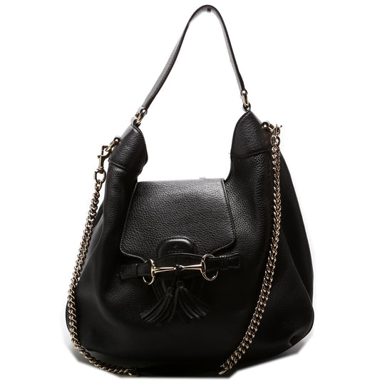 322226 Emily Leather Hobo