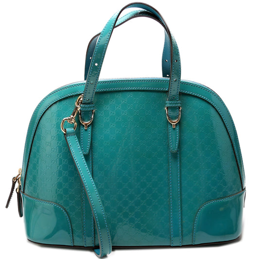 309617 Micro Guccissima Nice Top Handle Small