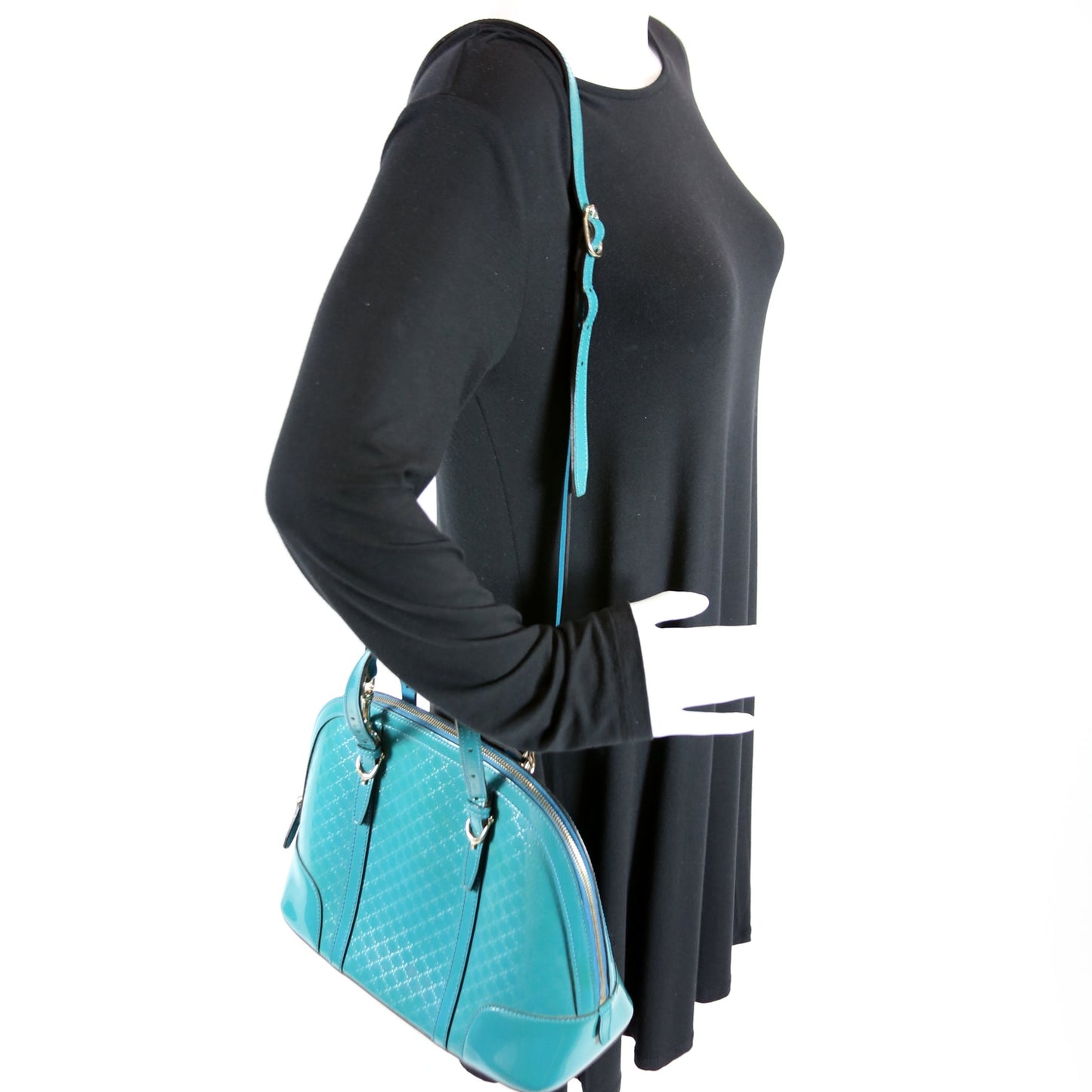 309617 Micro Guccissima Nice Top Handle Small