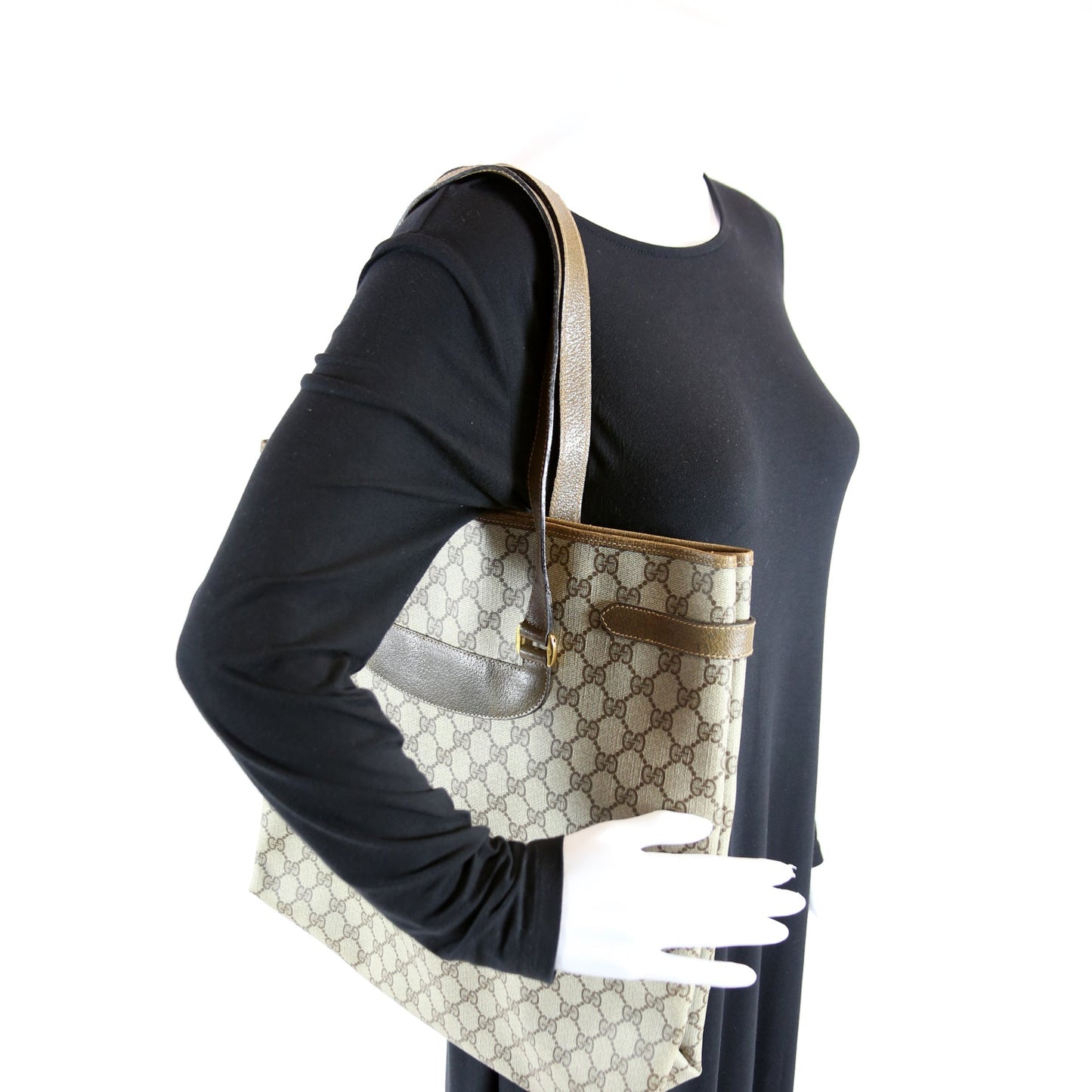 39.02.061 GG Supreme Vertical Tote Vintage