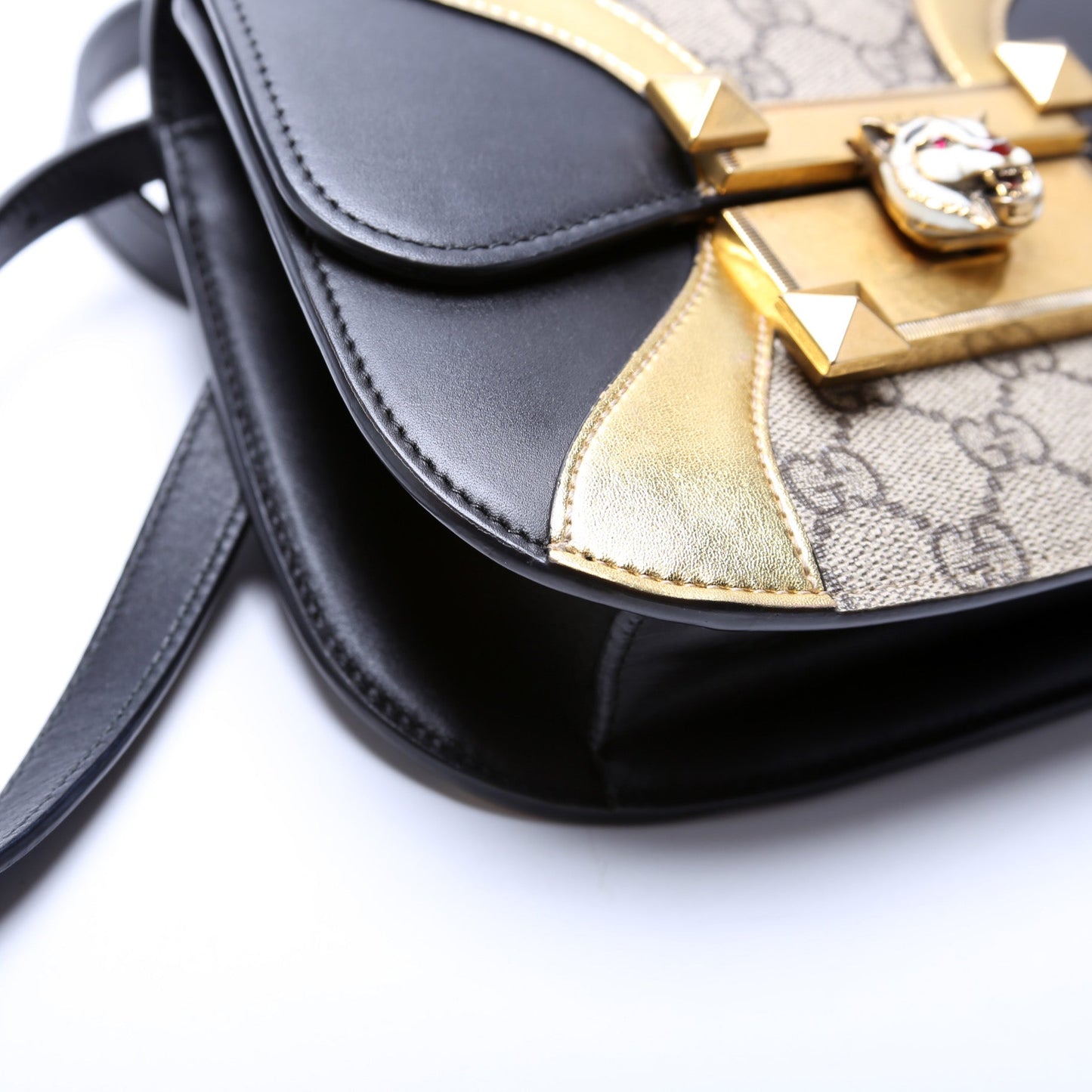 500781 GG Supreme Calfskin Osiride Shoulder Bag