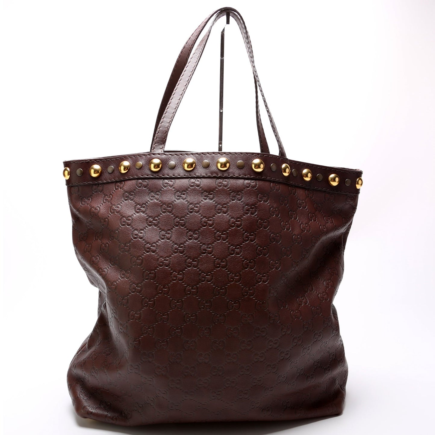 208940 Guccissima Leather Large Babouska Vertical Shopping Tote
