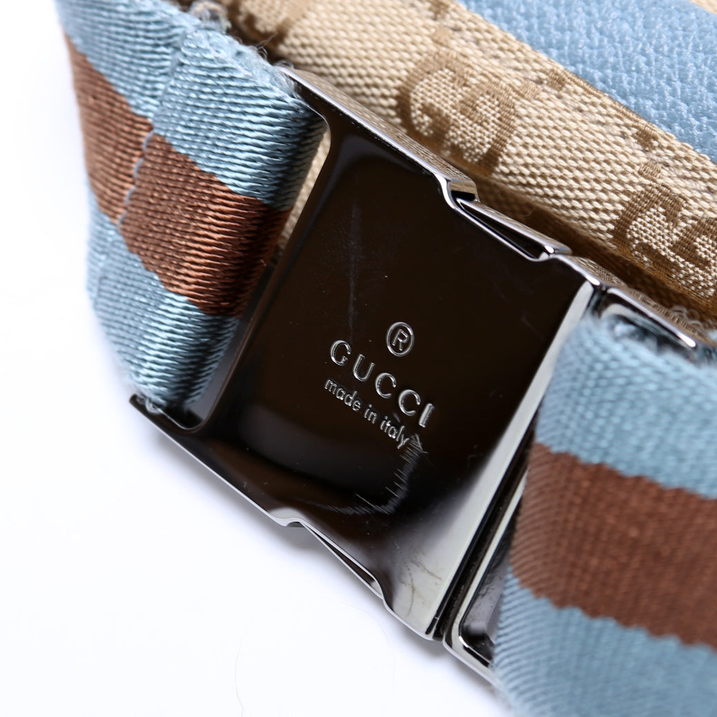 28566 GG Canvas Waist Bag