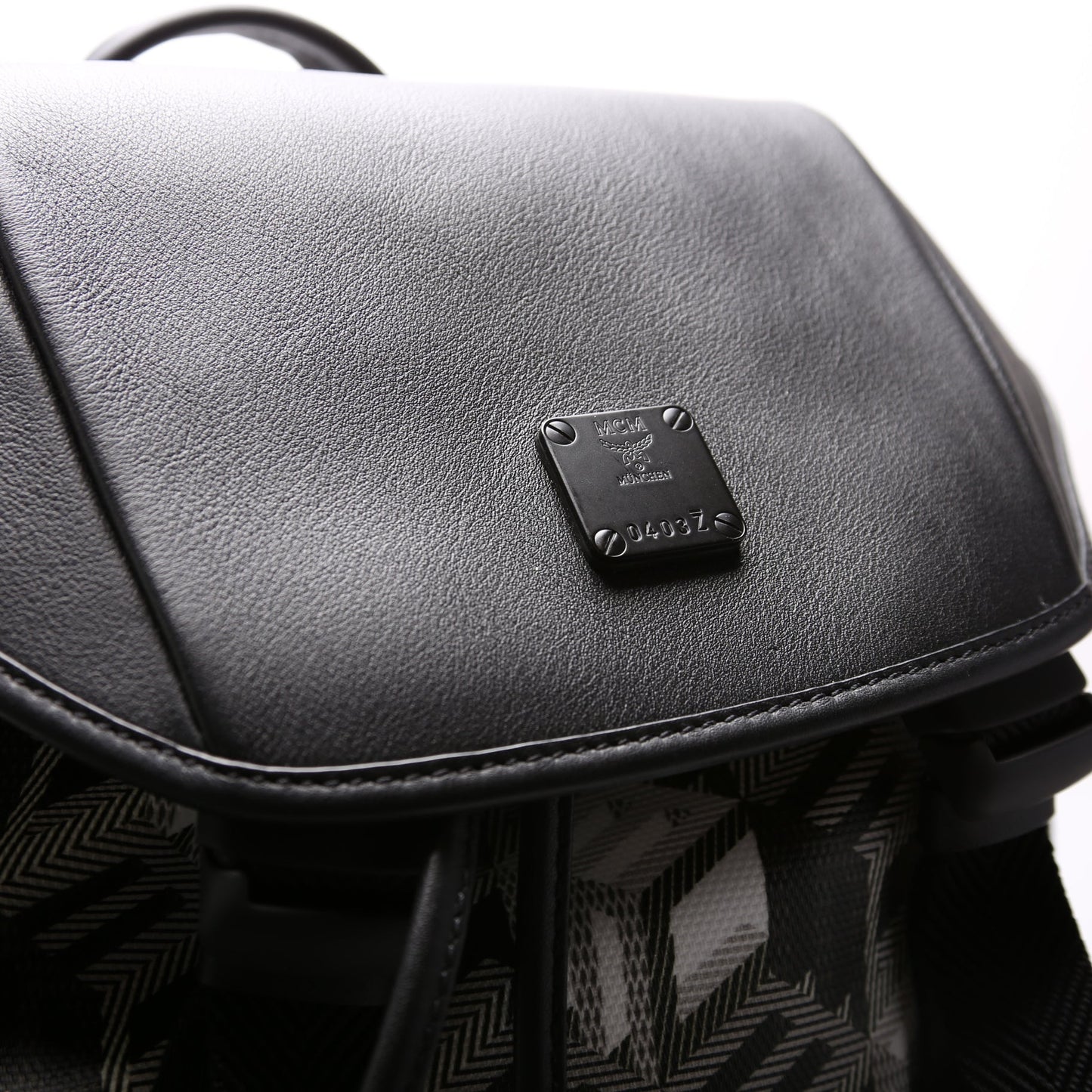 Cubic Monogram Brandenburg Backpack