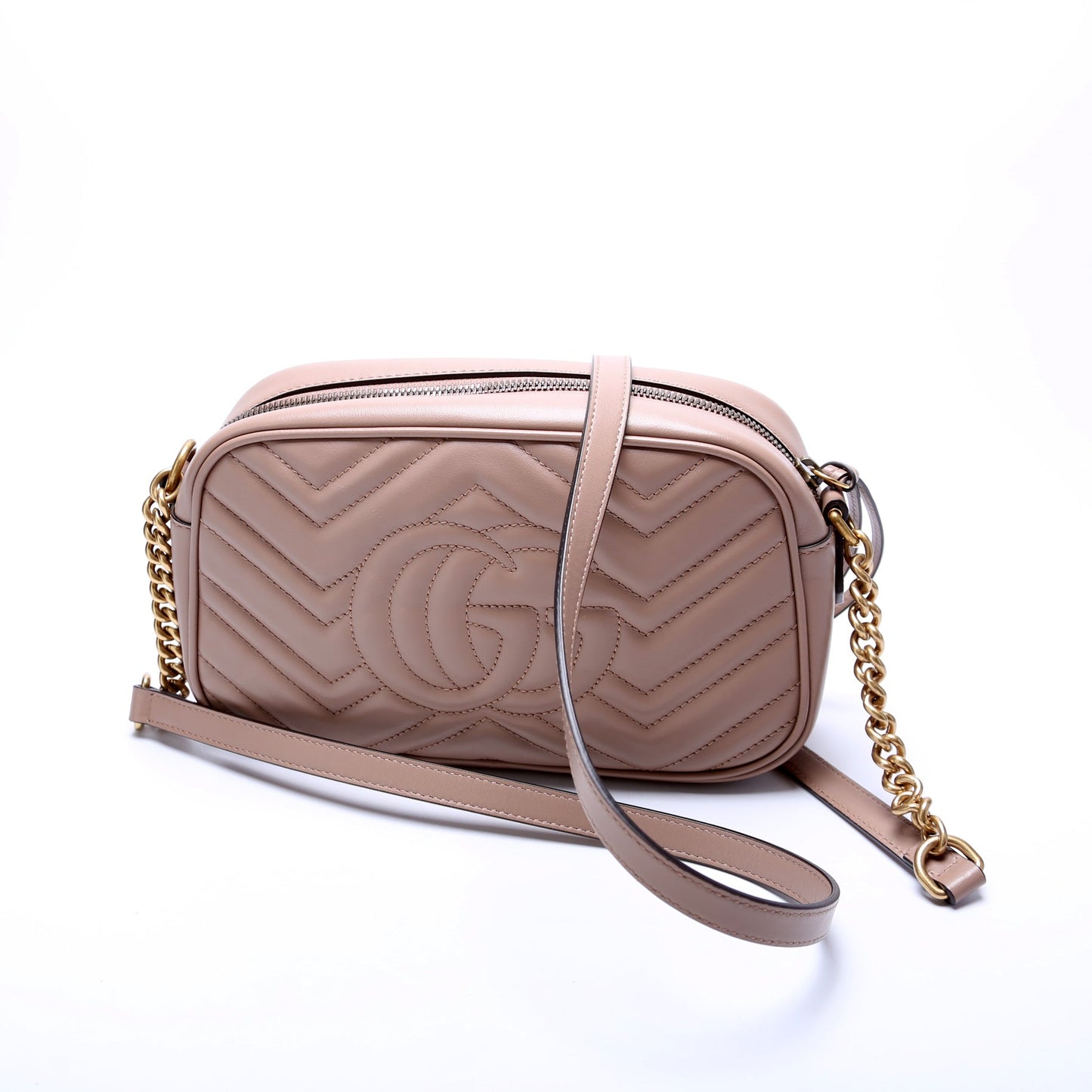 447632 Marmont Small Leather Camera