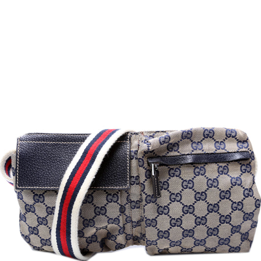 28566 GG Canvas Waist Bag