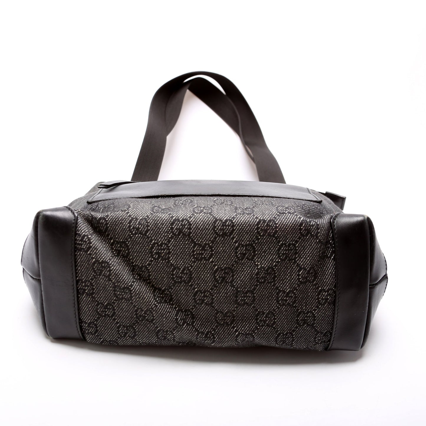 28898 GG Denim Tote Small