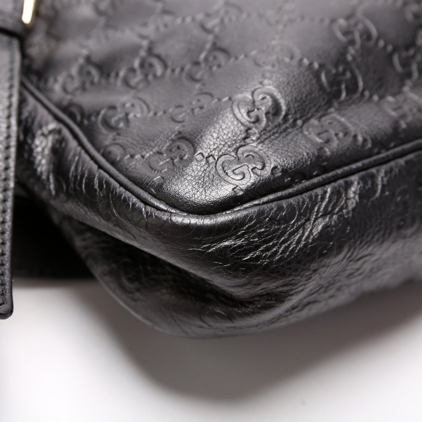 201448 Guccissima Leather Messenger Bag