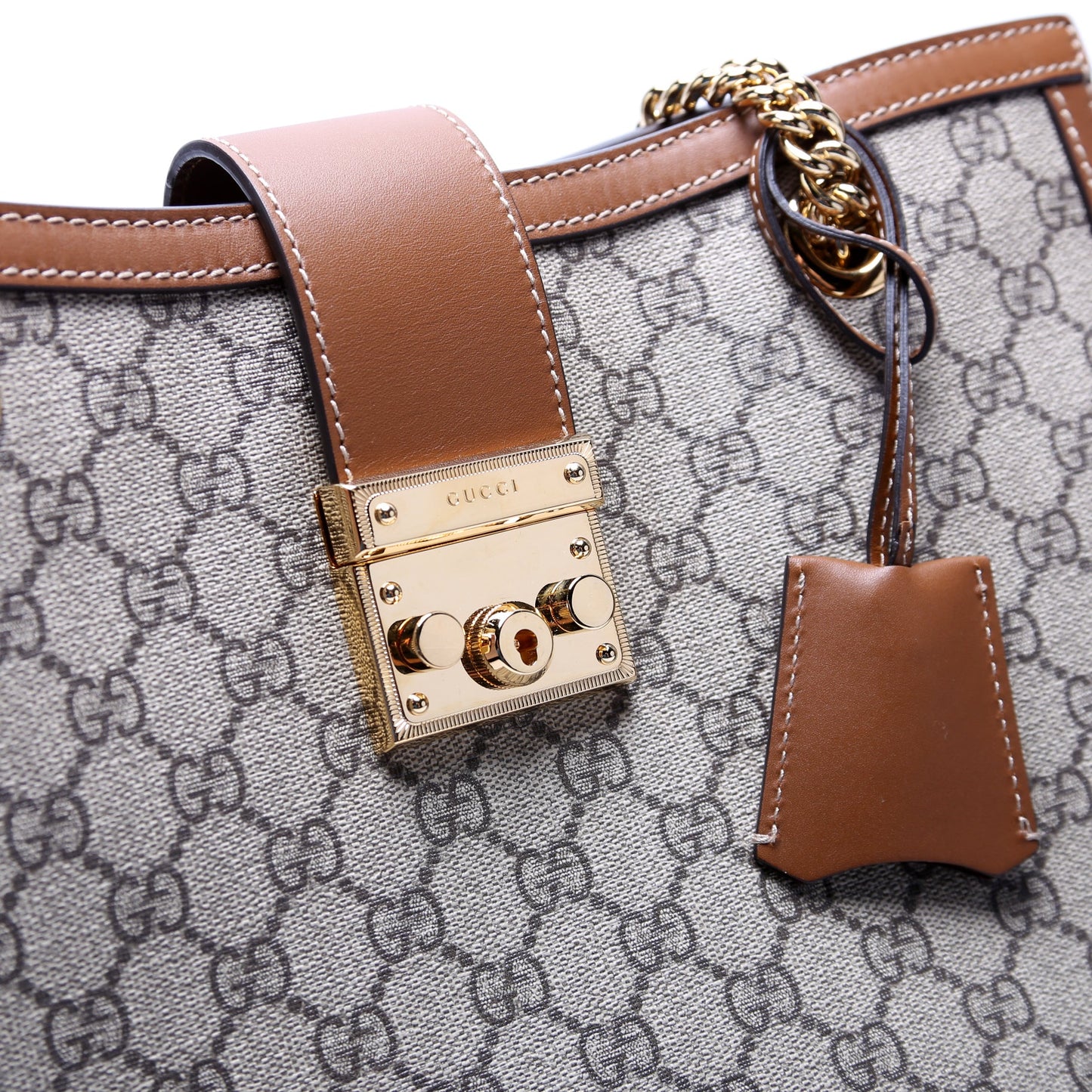 479197 Padlock GG Shoulder Medium