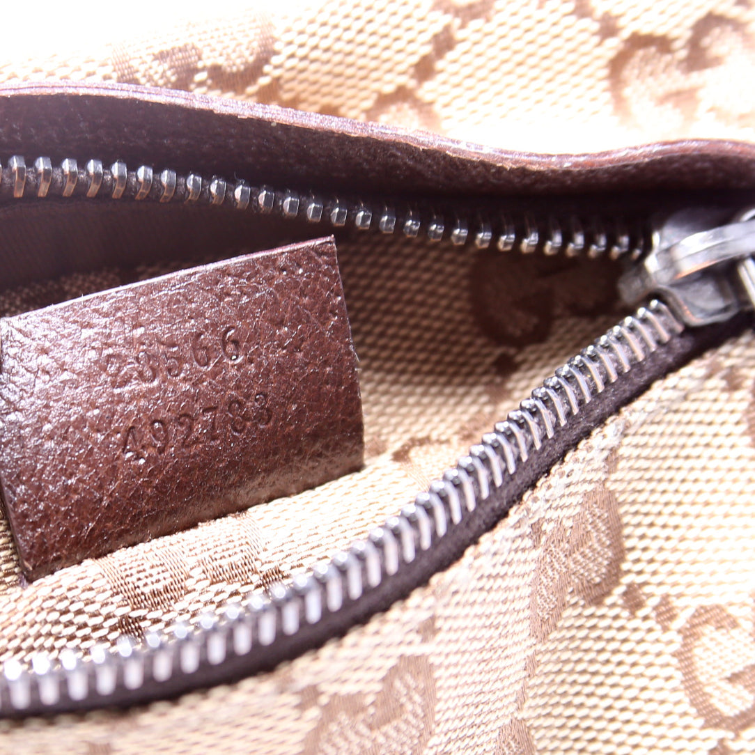 28566 GG Canvas Waist Bag
