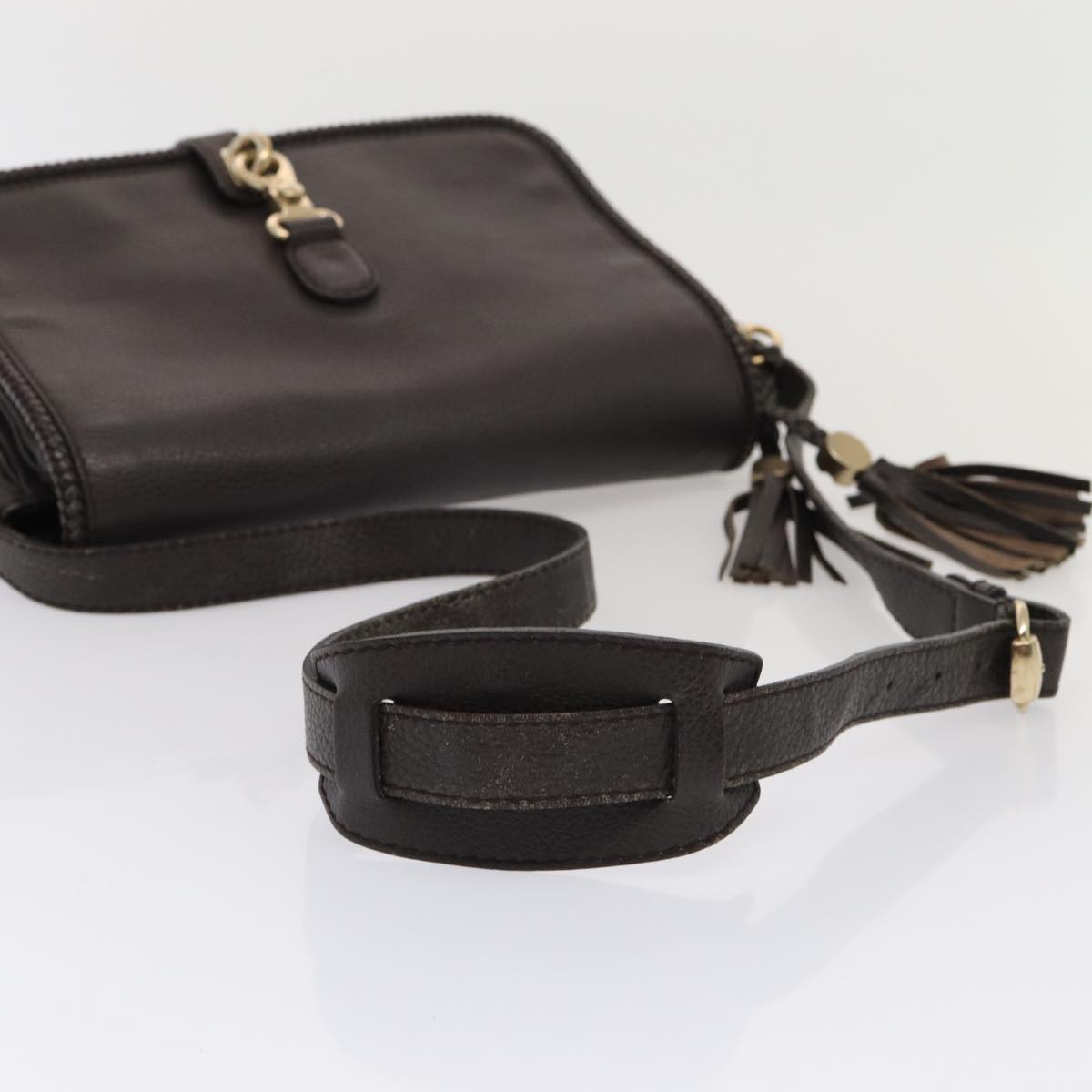 Gucci Marrakech Brown Leather Shoulder Bag