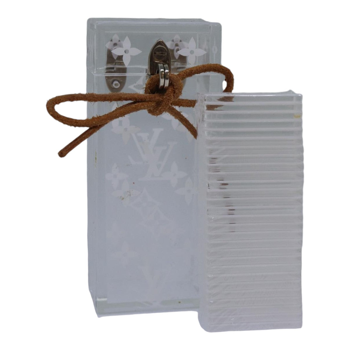 Louis Vuitton Jewelry Case Transparent Plastic Jewelleryset Jewelry
