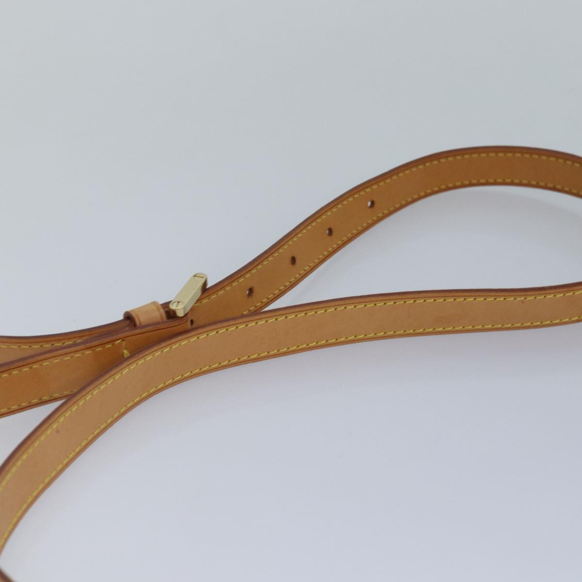 Louis Vuitton Wooster Beige Patent Leather Shoulder Bag