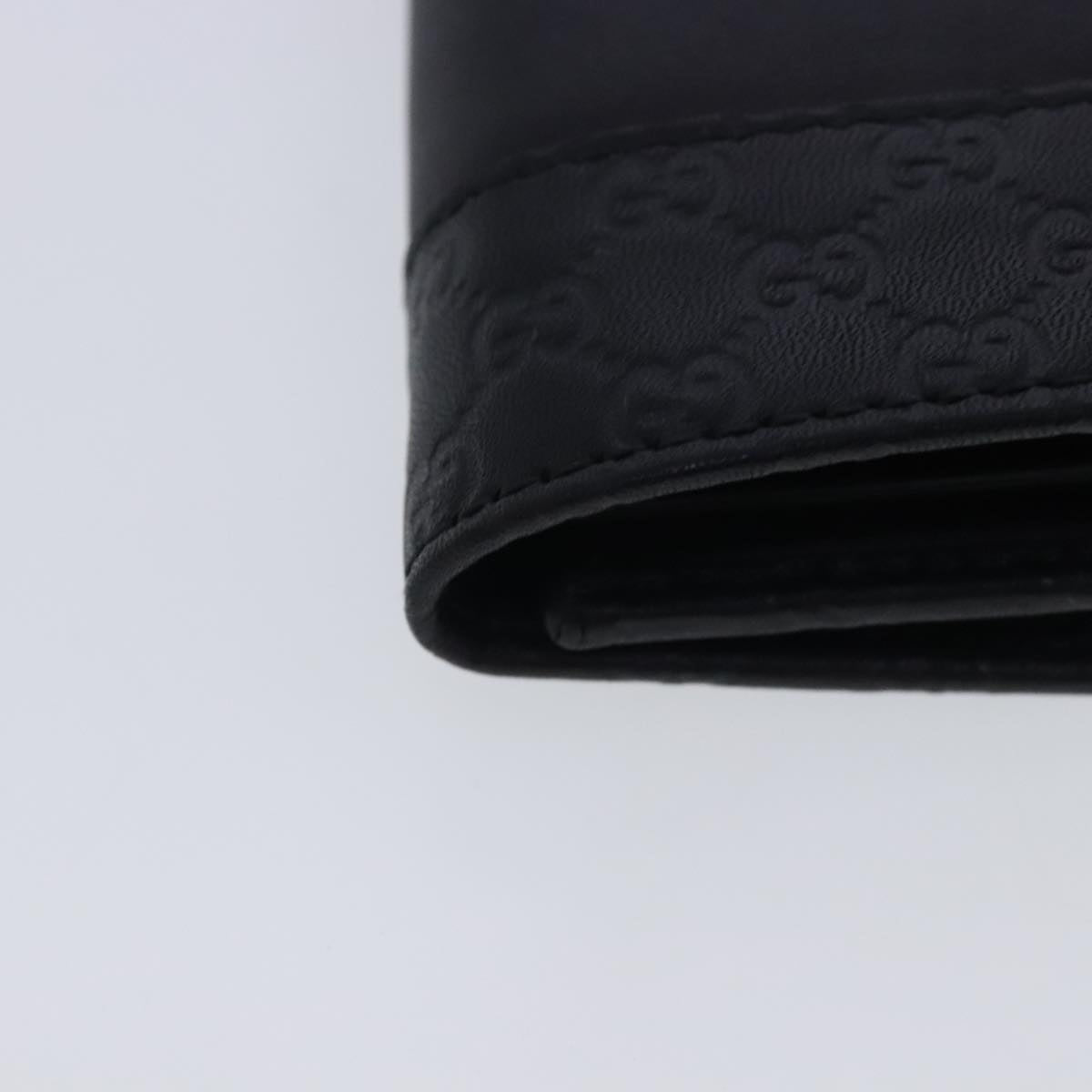 Gucci Key Case Black Leather Wallet