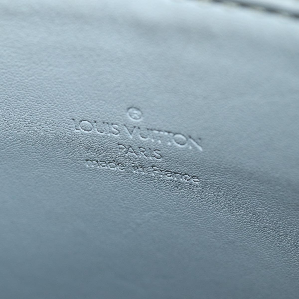 Louis Vuitton Mott Yellow Patent Leather Clutch Bag