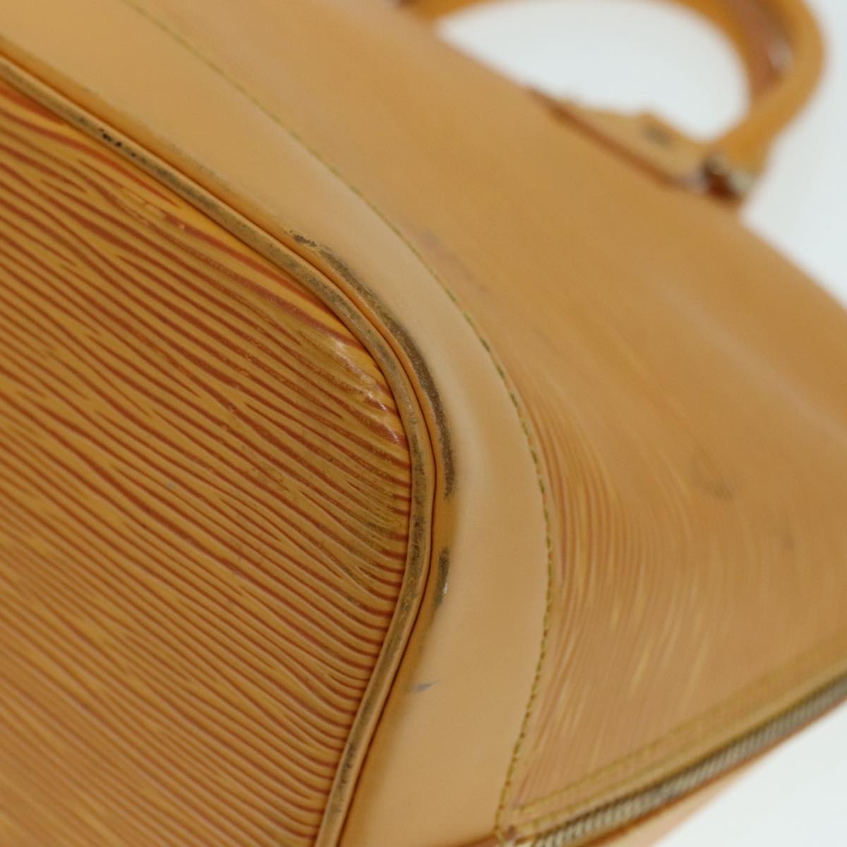Louis Vuitton Yellow Leather Handbag