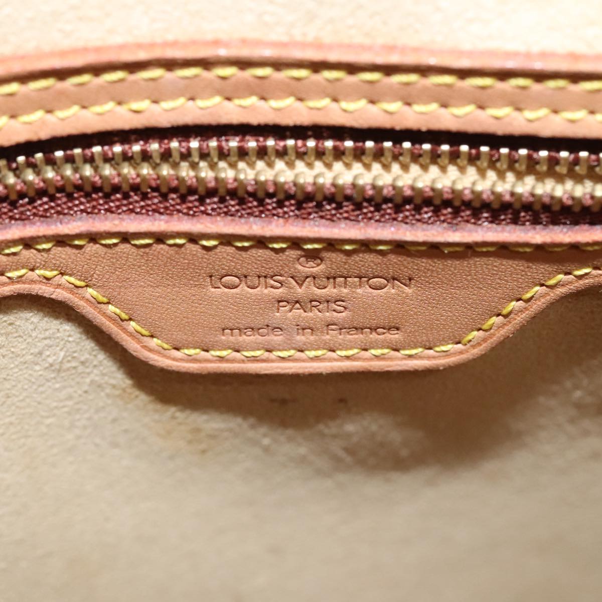 Louis Vuitton Looping Gm Brown Canvas Shoulder Bag