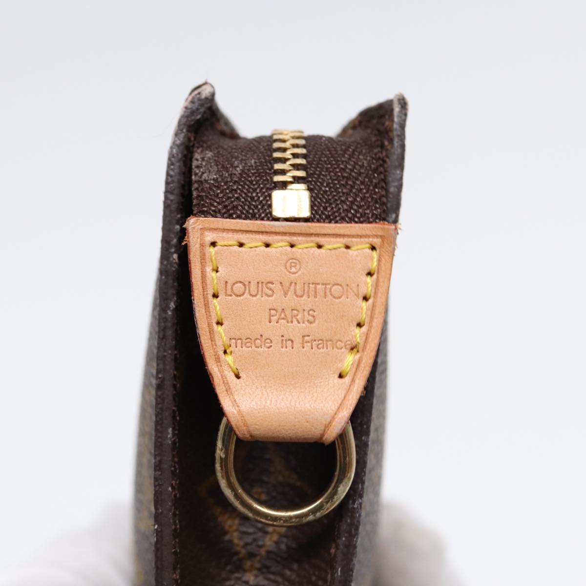 Louis Vuitton Bucket Gm Brown Canvas Clutch Bag