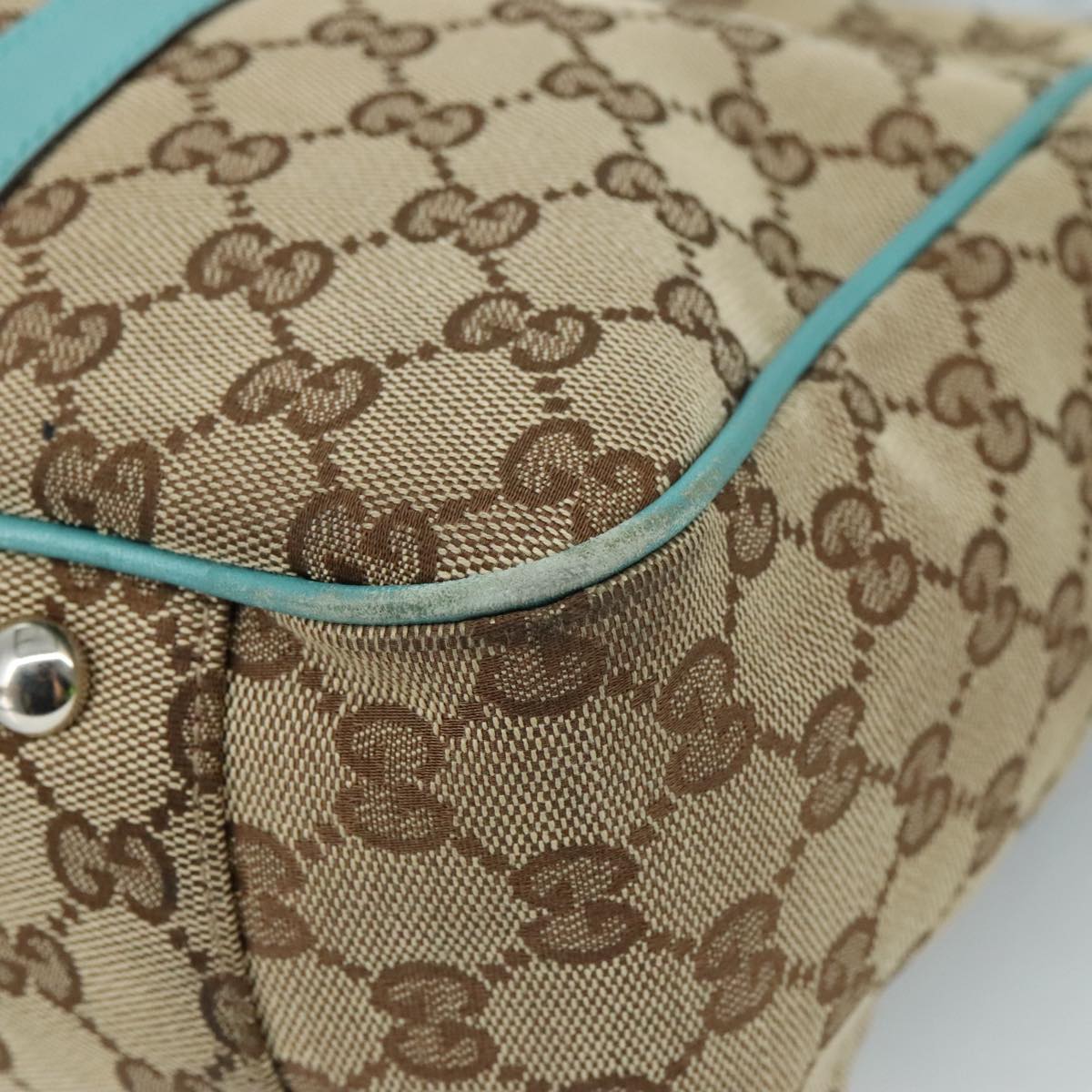 Gucci Gg Canvas Beige Canvas Tote Bag