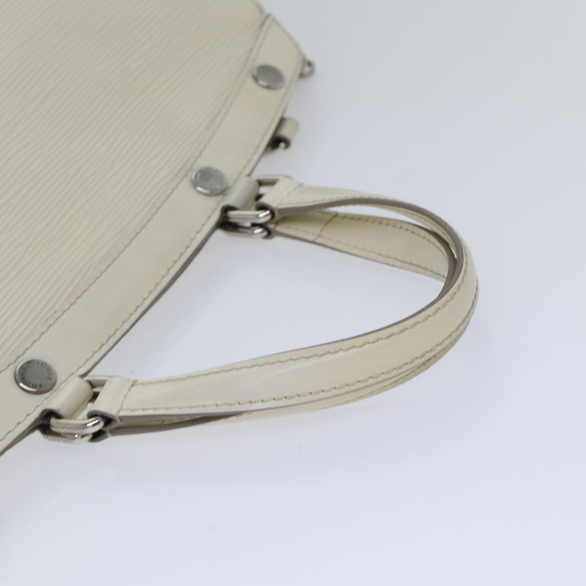 Louis Vuitton Blair White Leather Handbag